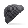 Winter hat - MOD. B383R:Graphite Grey, 52% polyester / 47% acrylic / 1% elastane, One Size